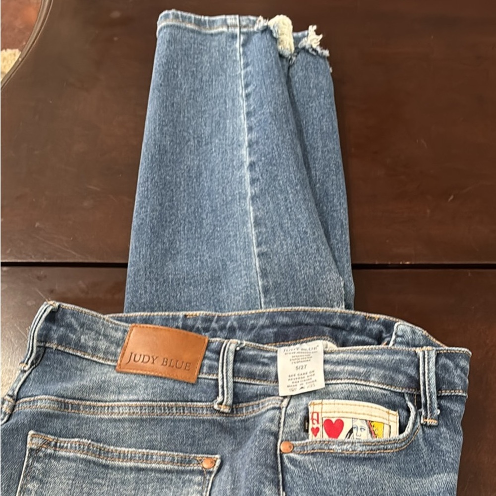 Judy Blue Women's Straight Leg Jeans - Classic Blue